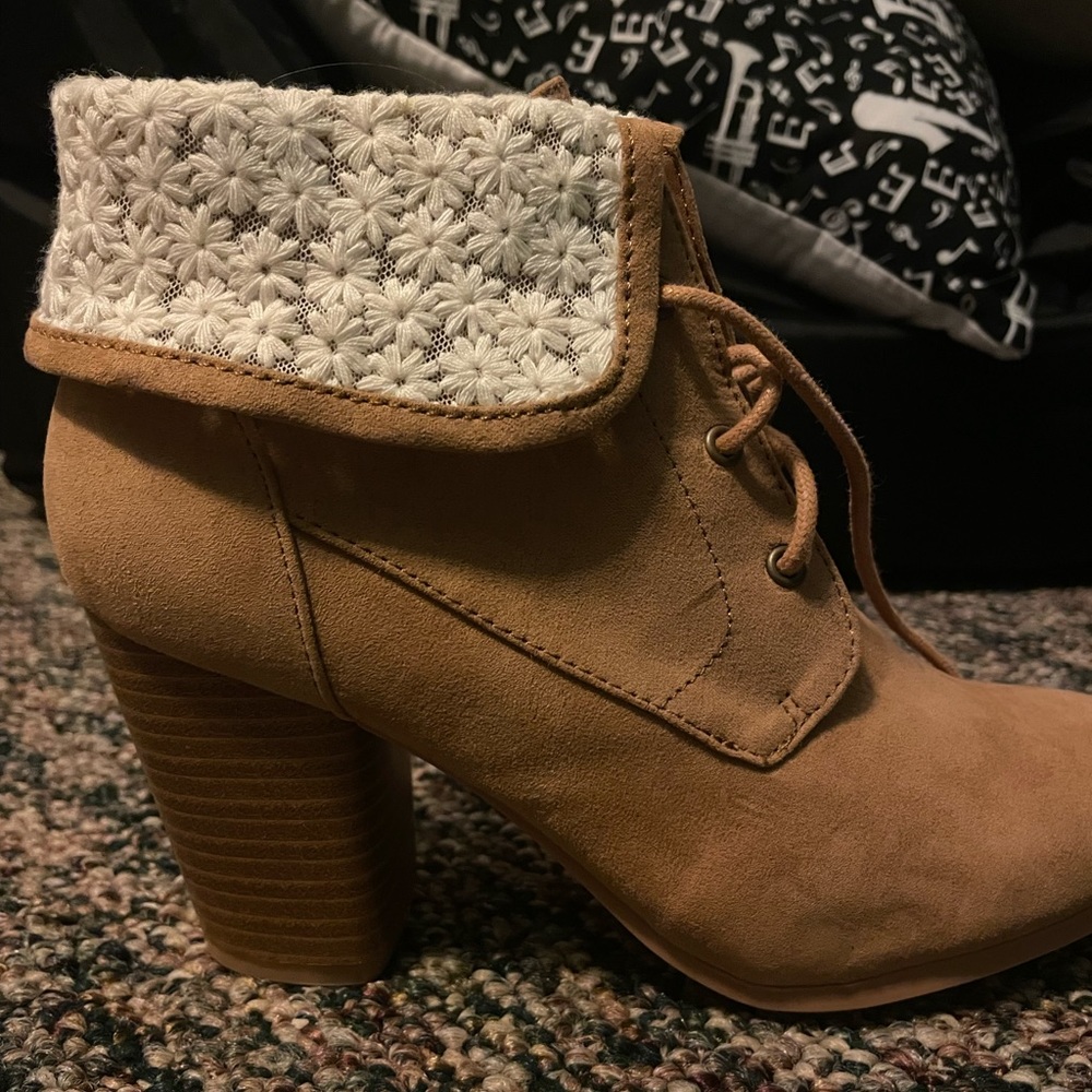 Charlotte Russe boots with heels